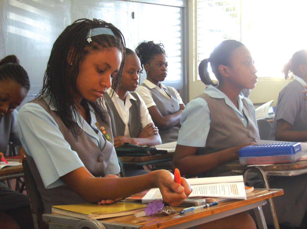 Church Teachers' College class in session