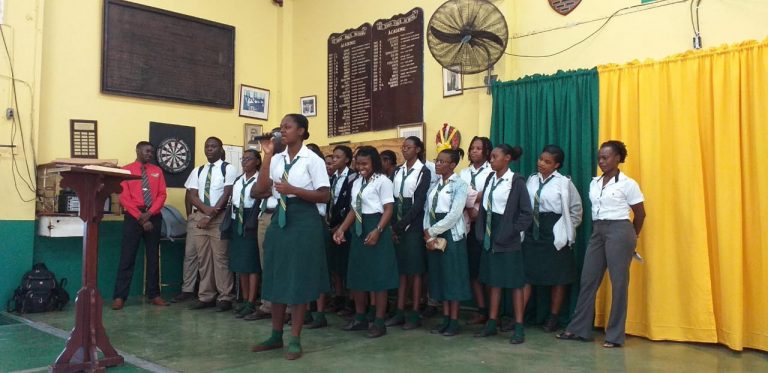 Devotions in schools – Diocese of Jamaica & The Cayman Islands